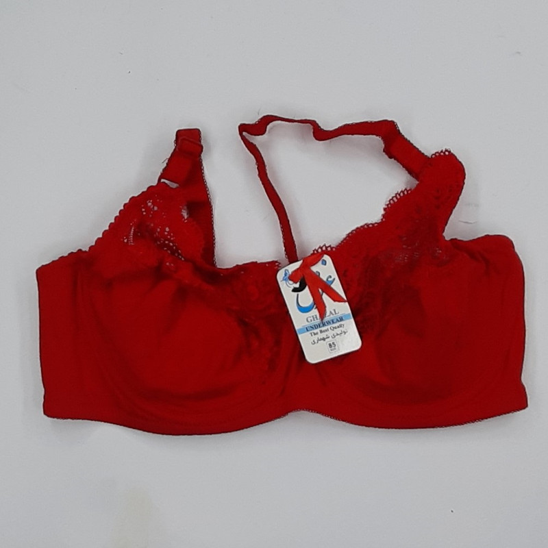 سوتین زنانه غزل مدل بالا گیپور کد 209