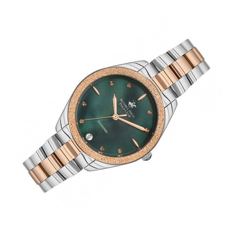 ساعت مچی عقربه ای زنانه بورلی هیلز پولو کلاب مدل BP3564C.570