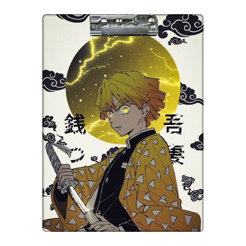 تخته شاسی طرح Demon slayer زنیتسو کد 7072453 سایز A4