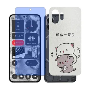 Glass Together model blue cut Screen Protector Suitable for Nothing Phone 2 Mobile Phone with Back cover sticker