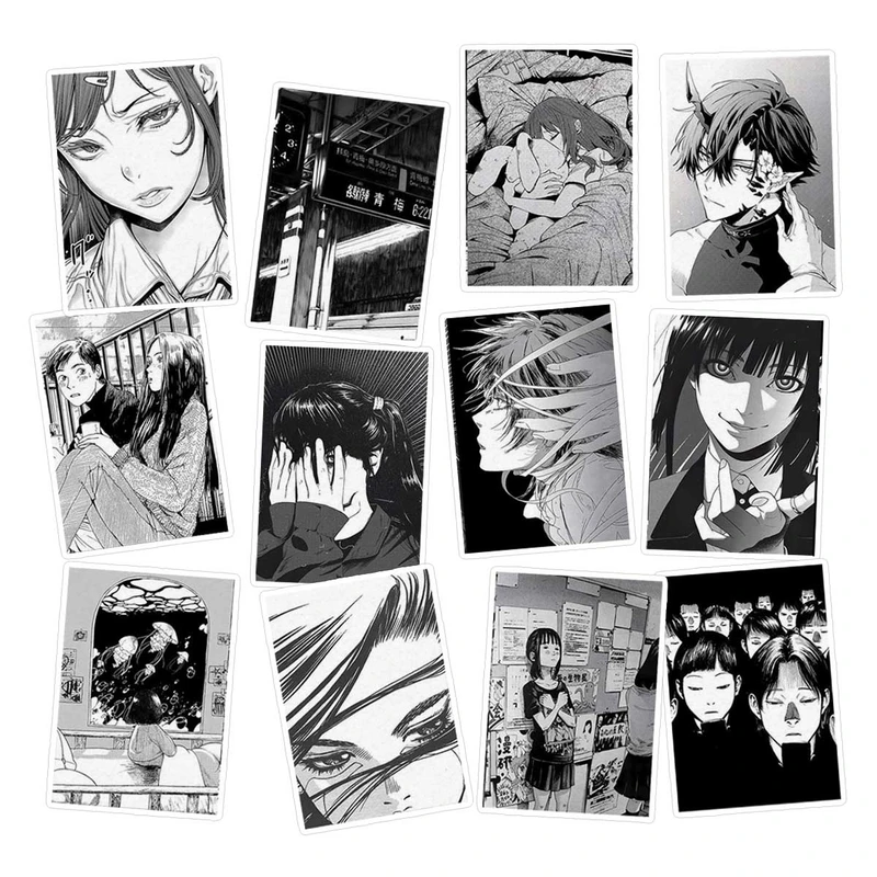 استیکر لپ تاپ ماسا دیزاین طرح ANIME کد COLS116 مجموعه 12 عددی