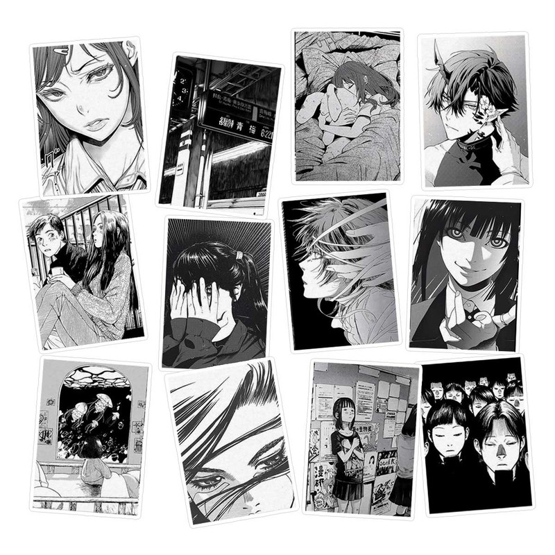 استیکر لپ تاپ ماسا دیزاین طرح ANIME کد COLS116 مجموعه 12 عددی