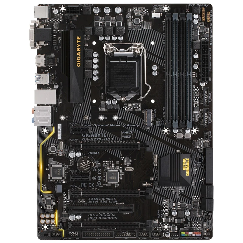 مادربرد گیگابایت مدل GA-H270-HD3 rev. 1.0