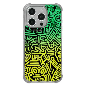 AKAM AMC-WTA15PRO-DOODLE16 Cover For Apple iPhone 15 Pro