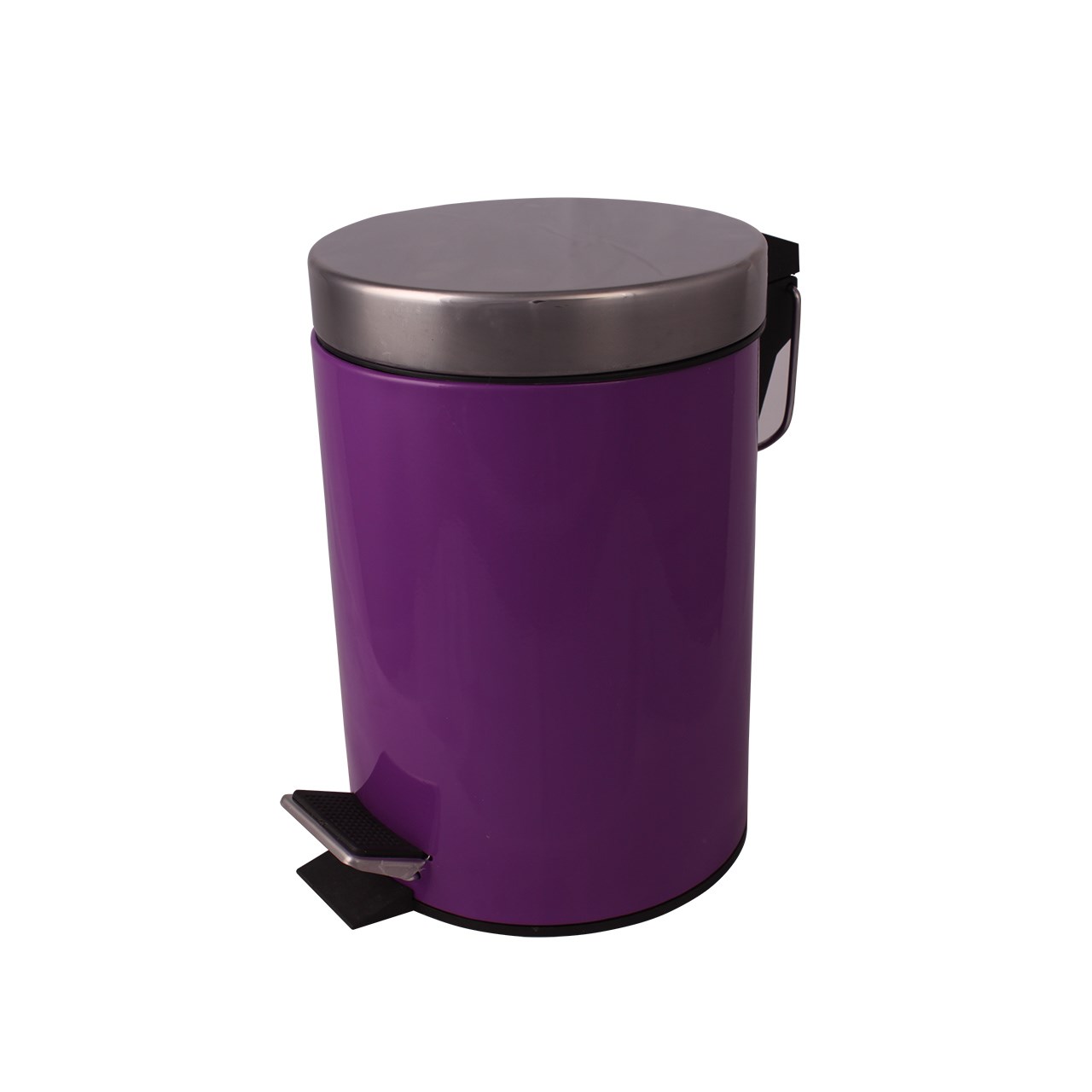 سطل زباله پدالی ونکو مدل purple گنجایش 3 لیتر