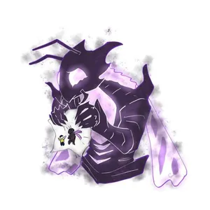 استیکر لپ تاپ و موبایل مدل انیمه طرح سولو لولینگ سونگ جین وو solo leveling sung jin woo کد 501