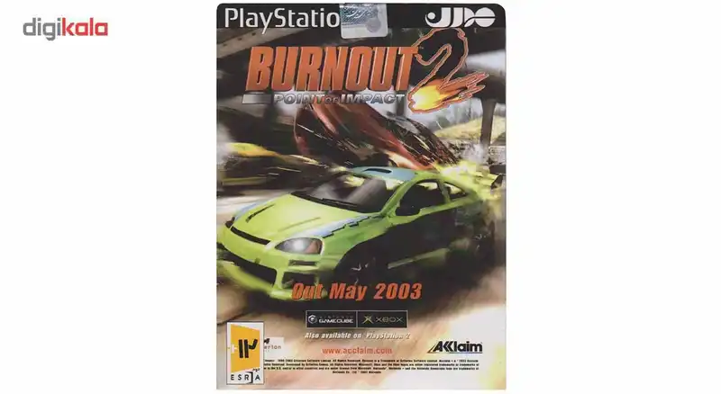 بازی Burnout 2 مخصوص PS2