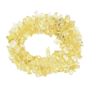   ریسه سنگ سیترین رزالیا مدل نامنظم کد AB-170