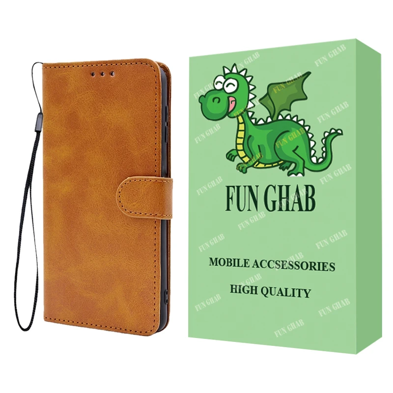 کیف کلاسوری فان قاب مدل چرمی مناسب برای گوشی موبایل سامسونگ Galaxy S8