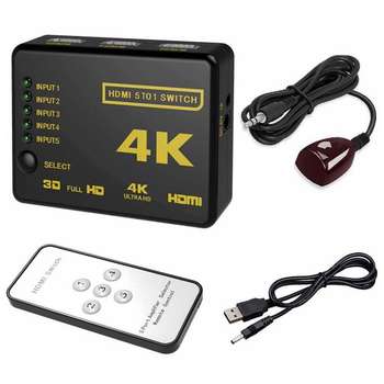سوئیچ 1 به 5 HDMI دیتک مدل UH-501