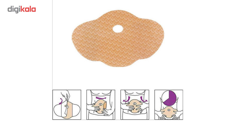 چسب لاغری شکم مای می مدل belly wing بسته 5 عددی