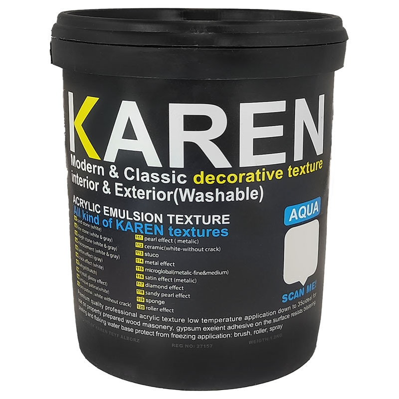 خمیر تکسچر کارن مدل Beton کد 105 حجم 500 میلیلیتر