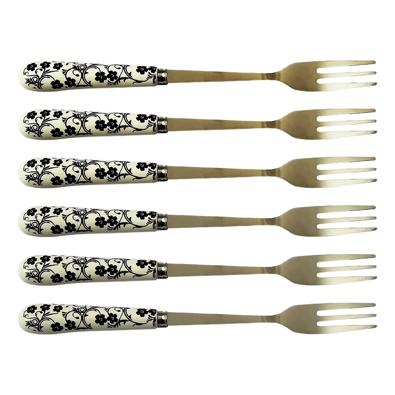 چنگال اردوخوری سیویلون کد AD23 بسته 6 عددی