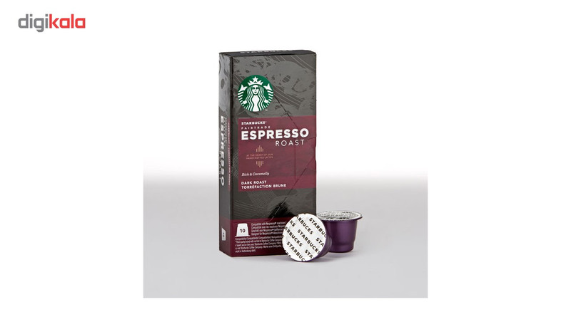 کپسول قهوه نسپرسو استارباکس مدل Starbucks Espresso Roast