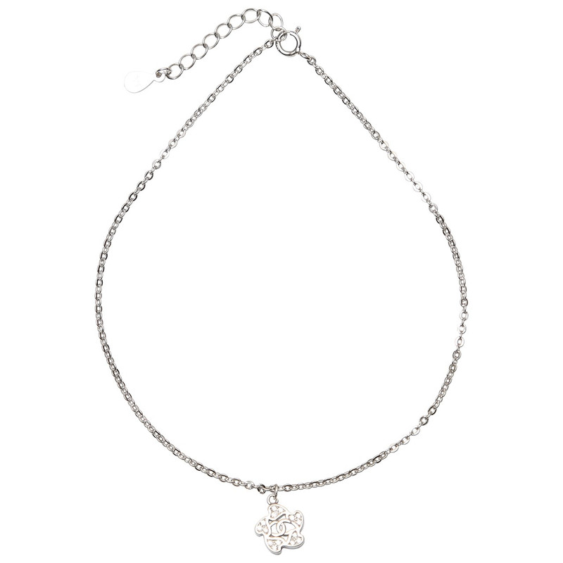 پابند نقره شهر جواهر مدل SJS-AN005