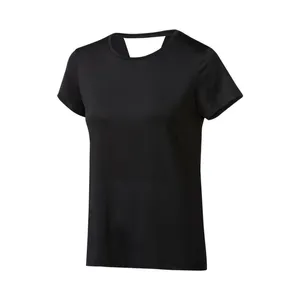 تی شرت آستین کوتاه ورزشی زنانه مدل 327895 رنگ مشکی