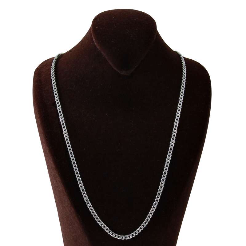 زنجیر نقره مردانه مدل ترک کد ZR_111