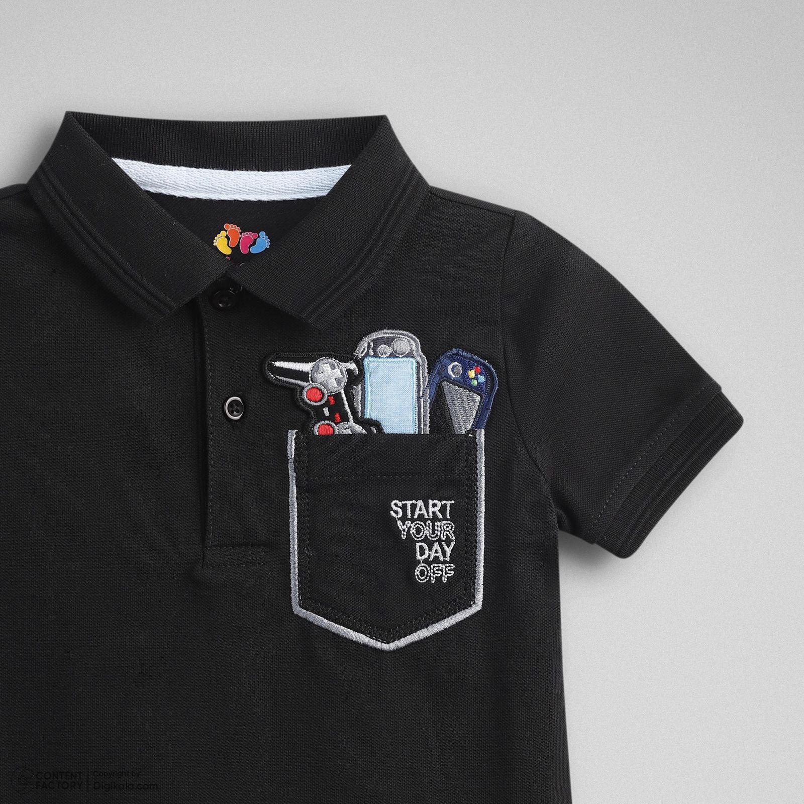 پولوشرت آستین کوتاه پسرانه وان بای وان مدل 2007324057 -  - 8