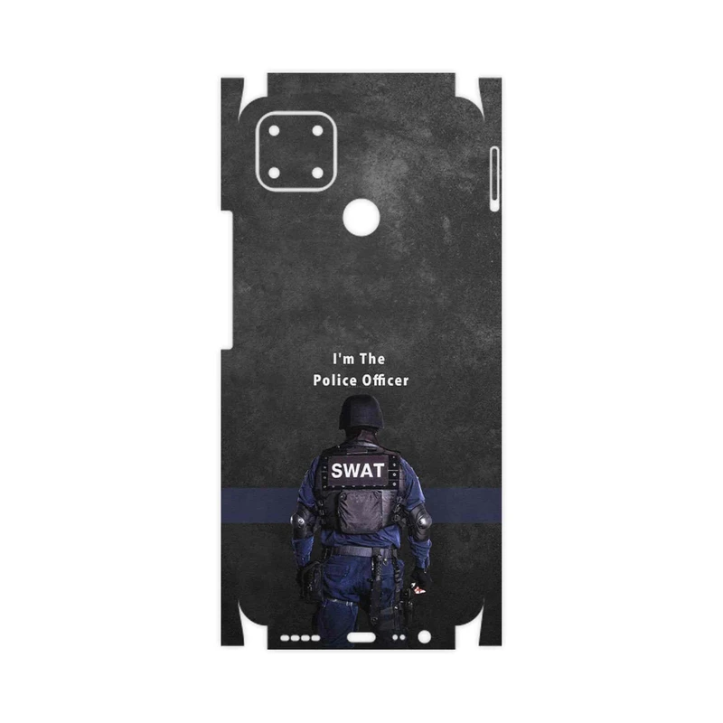 برچسب پوششی ماهوت مدل Police Officer-FullSkin مناسب برای گوشی موبایل ریلمی C25s
