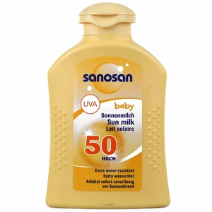 شیر ضد آفتاب کودک سانوسان مدل Baby Sun Milk حجم 200 میلی لیتر