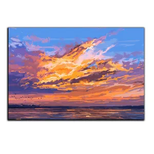 تابلو شاسی بکلیت طرح آسمان و دریا مدل SH-S5330