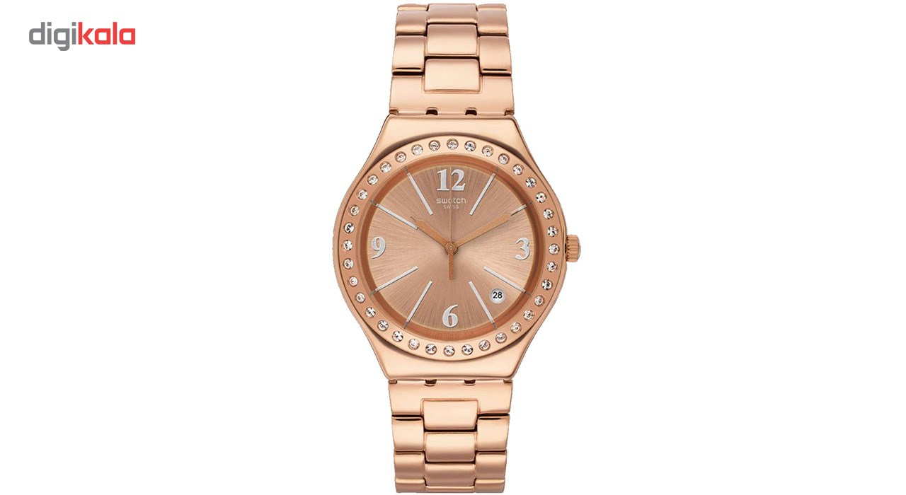 ساعت مچی عقربه ای زنانه سواچ مدل YGG409G