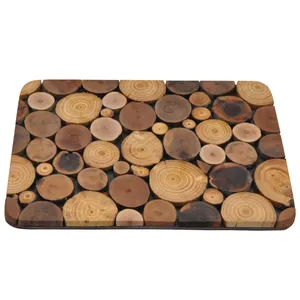 زیربشقابی و زیرقابلمه ای چوبی WeWood طرح مربعی