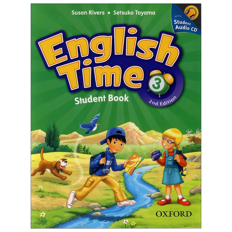 کتاب English Time 3 2nd اثر Susan Rivers and Setsuko Toyama انتشارات OXFORD