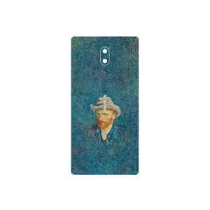 MAHOOT Self portrait with a gray felt hat Cover Sticker for Nokia 3