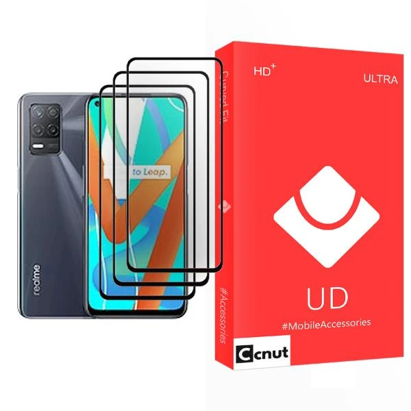 محافظ صفحه نمایش کوکونات مدل UD Ultra MIX003 مناسب برای گوشی موبایل ریلمی V13 5G بسته سه عددی