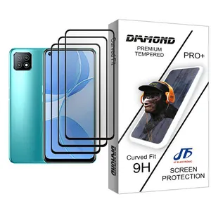 JF Diamond Glass MIX003 Screen Protector For Oppo A53 5G Pack Of 3