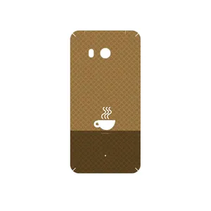 MAHOOT Minimal Cup of Coffee Icon Cover Sticker for HTC U11