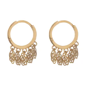 گوشواره طلا 18 عیار زنانه میو گلد مدل GD1169