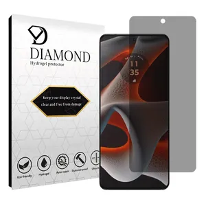 Diamond Tough model privacy screen protector suitable for Motorola Edge 50 Pro mobile phone