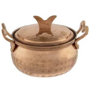 دیگ مسی آزین مس مدل خمره ای سایز 1