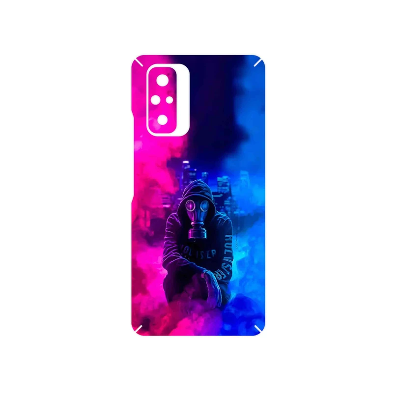 برچسب پوششی ماهوت مدل Smoke Rainbow Digital Art 2 مناسب برای گوشی موبایل شیائومی Redmi Note 10 Pro Max