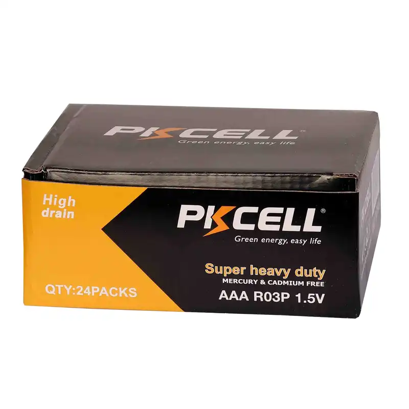 باتری نیم قلمی پیکسل مدل Super Heavy Duty بسته 48 عددی