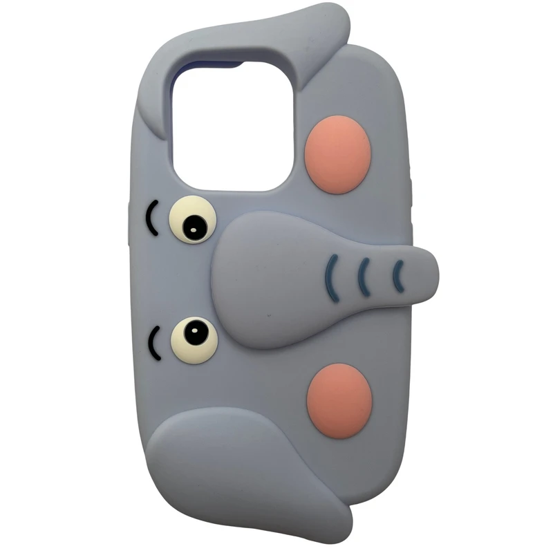 کاور مدل عروسکی طرح فیل کد 555 مناسب برای گوشی موبایل اپل iPhone 13 Pro / 14 Pro