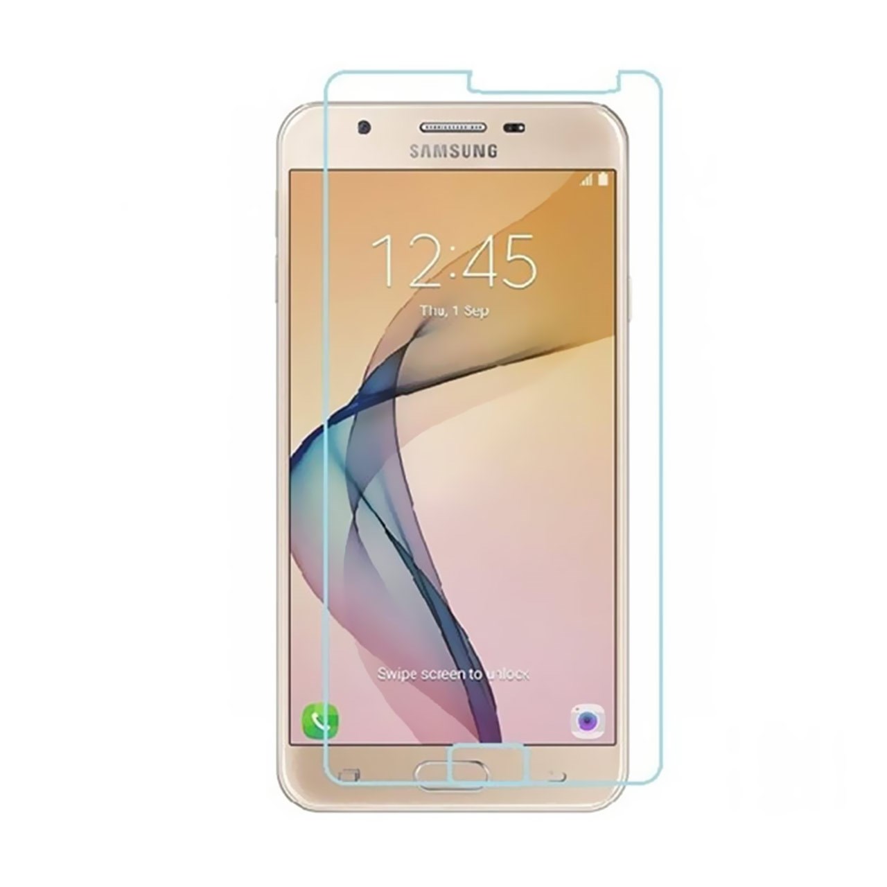 محافظ صفحه نمایش شیشه ای مدل Tempered مناسب برای گوشی موبایل سامسونگ Galaxy J5 Prime