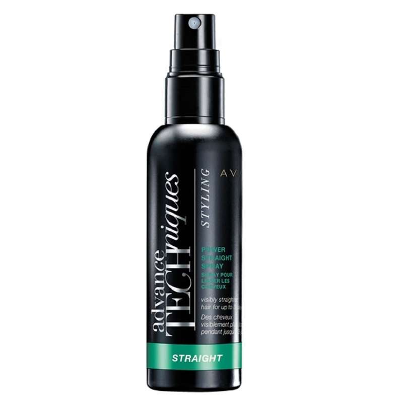 اسپری نگهدارنده حالت مو آون مدل Advance Techniques Power Straight Spray حجم 100 میلی لیتر
