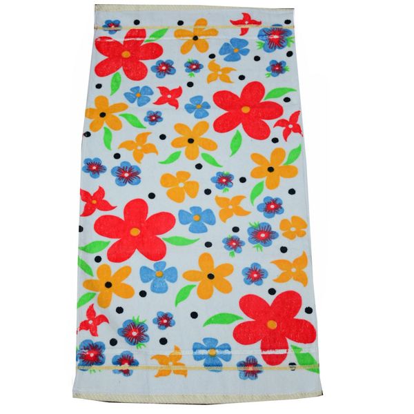 حوله دستی کالای خواب متین طرح flower8 سایز 40×80 سانتی متر حوله دستی کالای خواب متین طرح flower8 سایز 40×80 سانتی متر