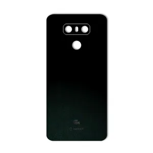 MAHOOT Black-suede Special Cover Sticker for LG G6