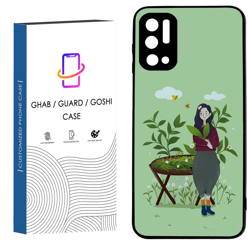 کاور قاب گارد گوشی طرح دخترانه کد 24 - TPU مناسب برای گوشی موبایل شیائومی Redmi Note 10 5G