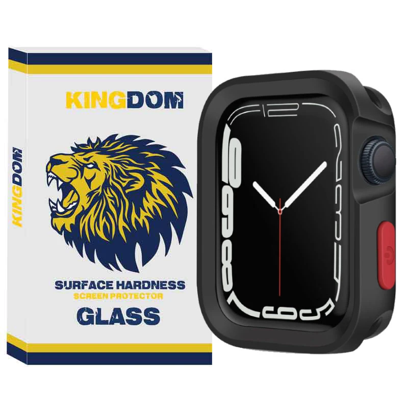  کاور کینگدام مدل AMIZEE Silicone cover مناسب برای اپل واچ سری 7 / 8 / 9 سایز 45 میلی متری