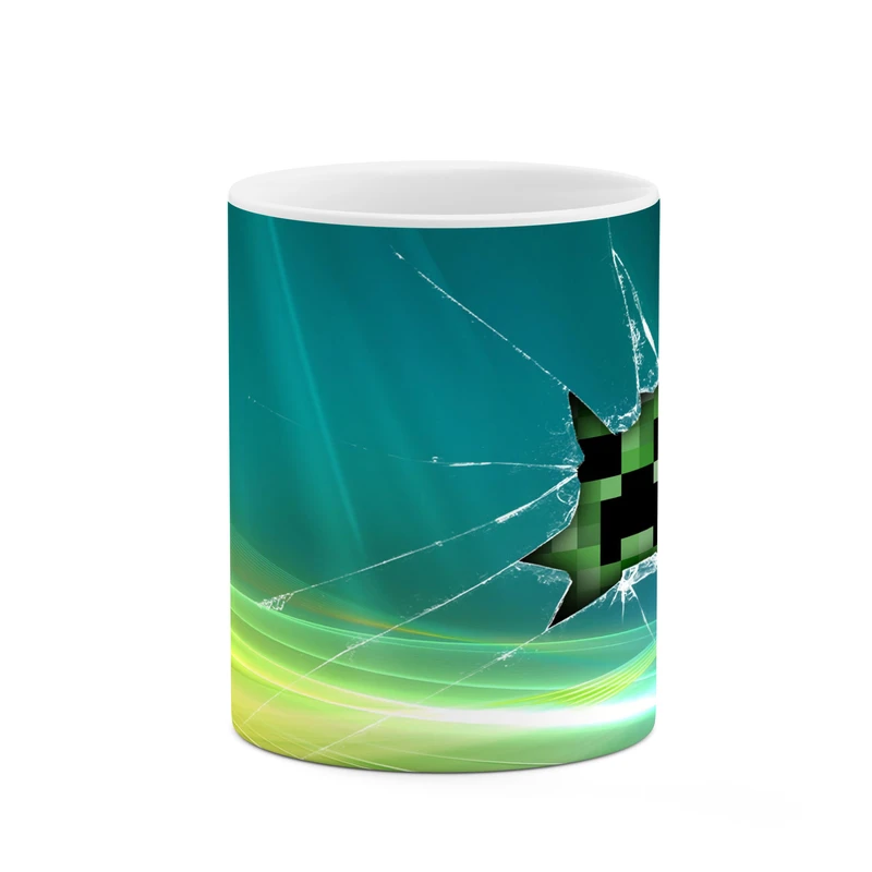 ماگ کاکتی طرح ماینکرافت minecraft مدل mgh41253