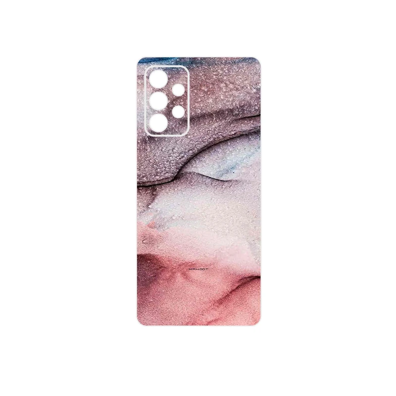 برچسب پوششی ماهوت مدل Smoky pink marble مناسب برای گوشی موبایل سامسونگ Galaxy A53 5G