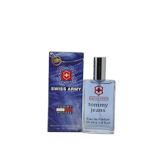 عطر جیبی مردانه سوئیس آرمی مدل تامی جینز حجم 55 میلی لیتر