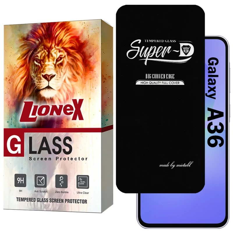 محافظ صفحه نمایش لایونکس مدل SUPERDNL مناسب برای گوشی موبایل سامسونگ Galaxy A36 5G
