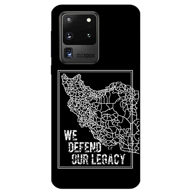 کاور مگافون طرح ایران مدل 1886 مناسب برای گوشی موبایل سامسونگ Galaxy S20 Ultra       