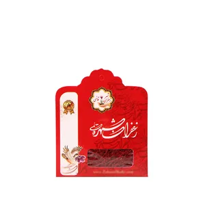 زعفران ممتاز پاکتی زعفران شهر قائمی - 1گرم